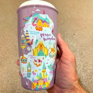 Disney Starbucks Magic Kingdom Ceramic Tumbler